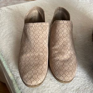 Gently worn Dr Scholls booties